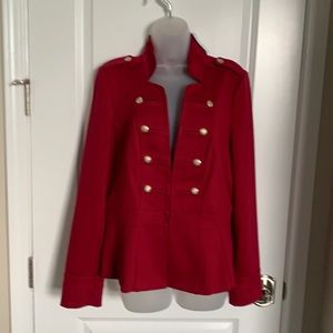 White House Black Market - LS Mltry Pnte Jacket